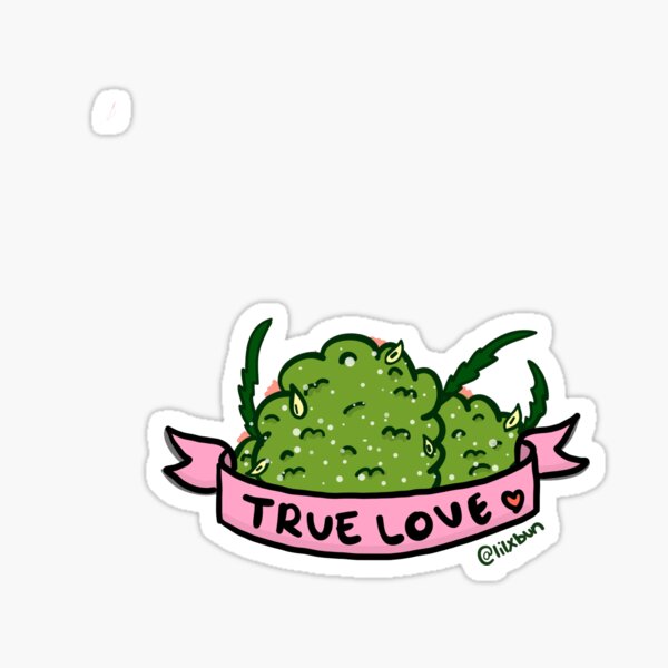 True Love - lilxbun sticker Sticker