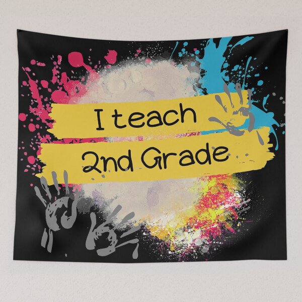 Item preview, "I Teach 2nd Grade" Funny Teacher Shirt, Mug, Gift, etc. designed and sold by Teacher PRIDE.
