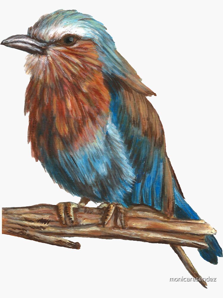 Blue bird by monicaresendez