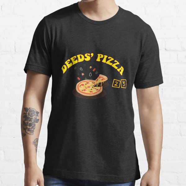 Deeds Pizza Baseball ¾ Sleeve T-Shirt Essential T-Shirt