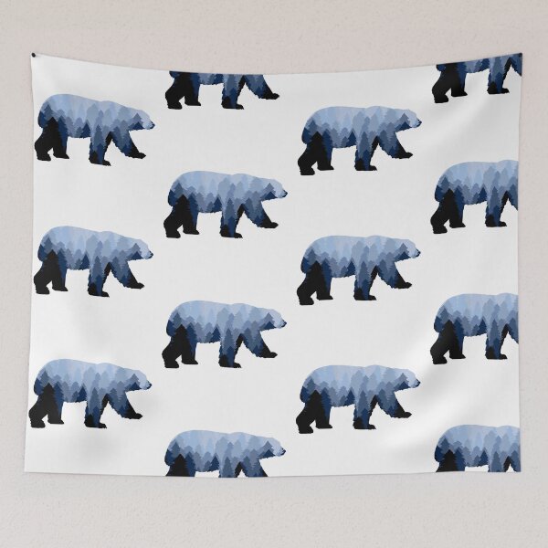 Item preview, Peaceful polar bear designed and sold by Dev M.