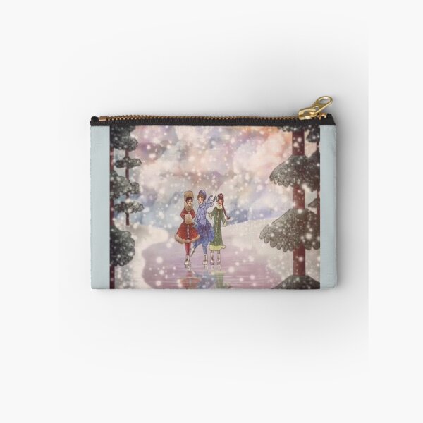 Item preview, Skating Winter Wonderland Illustration designed and sold by ABHolliART.