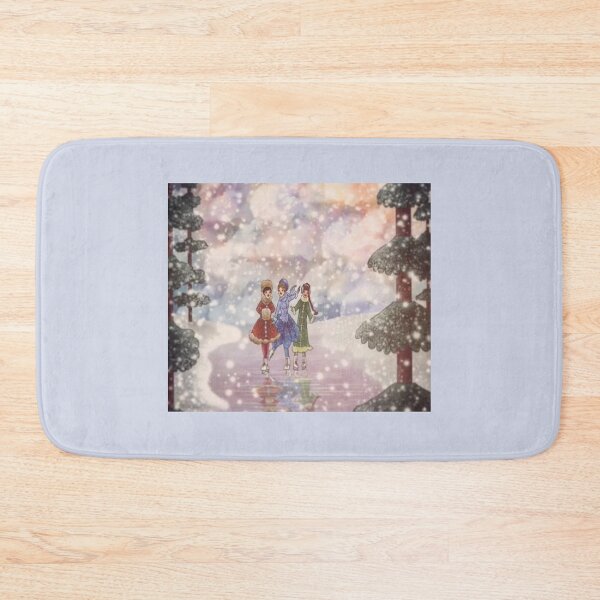 Item preview, Skating Winter Wonderland Illustration designed and sold by ABHolliART.