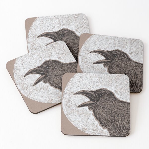 Item preview, Raven with Moon designed and sold by Mary Traverse.