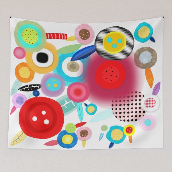 Item preview, Retro Flowers designed and sold by rupydetequila.