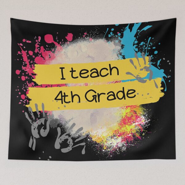 Item preview, "I Teach 4th Grade" Funny Teacher Shirt, Mug, Gift, etc. designed and sold by Teacher PRIDE.
