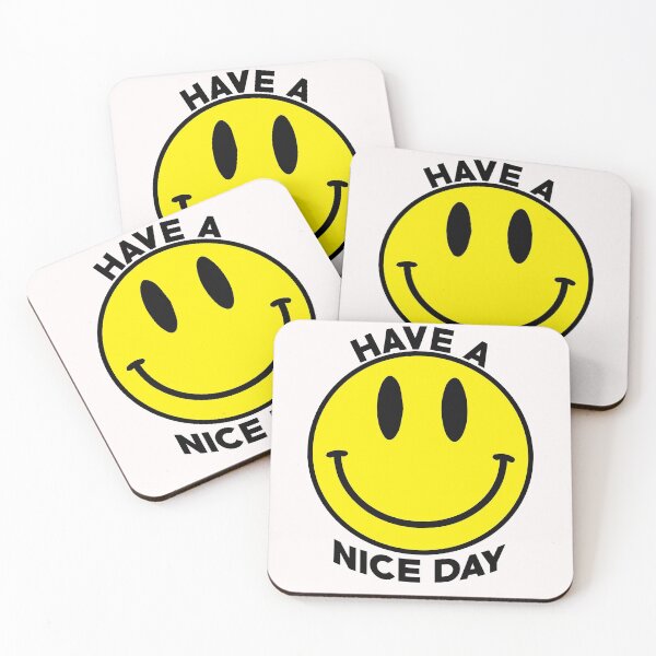 Item preview, Have A Nice Day  Smiley Face T-Shirt Slim Fit T-Shirt designed and sold by sfyn-na.
