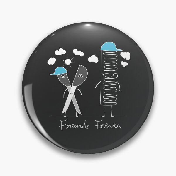 Item preview, Friends forever drawings best friends forever drawings best friend pillows designed and sold by Magic-Brush.