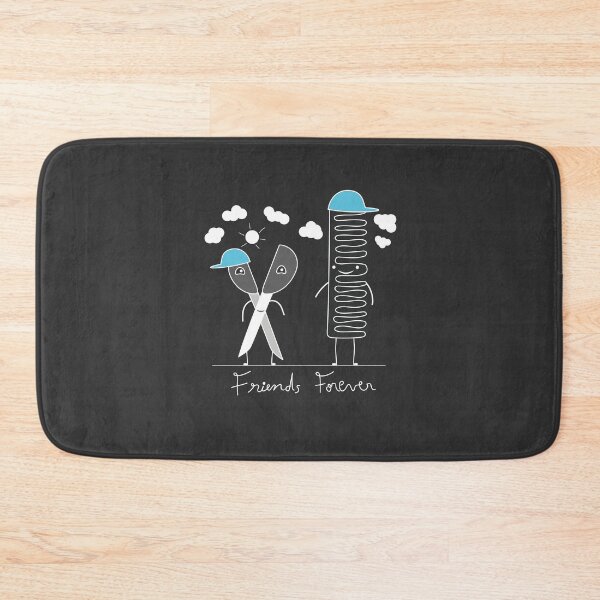 Item preview, Friends forever drawings best friends forever drawings best friend pillows designed and sold by Magic-Brush.