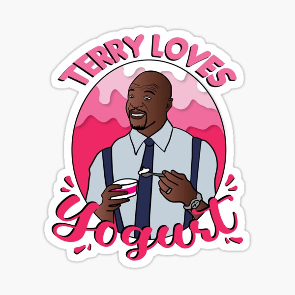 Item preview, Terry loves yogurt 2 - brooklyn 99 designed and sold by matheusrockx.