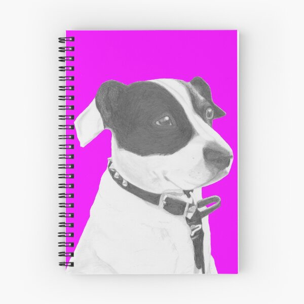 Item preview, Jack Russell Crossbreed in Pink Headshot designed and sold by DavidASmith.