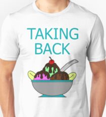 Taking Back Sunday - Ice Cream Sundae (WHITE) Unisex T-Shirt