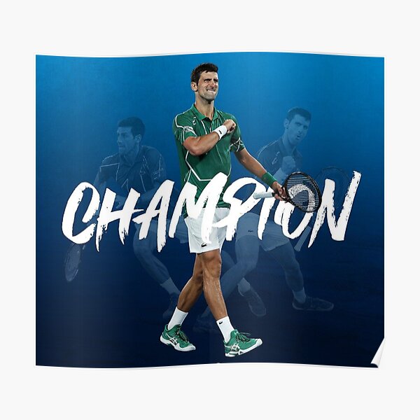 Djokovic Posters Redbubble