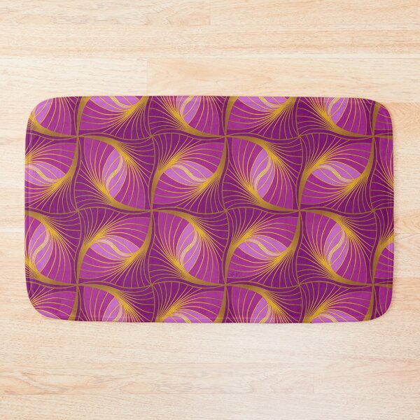 Item preview, Pink and Gold Dream -  Abstract Geometric Pattern by Amanda M Lucas designed and sold by Amanda Lucas.