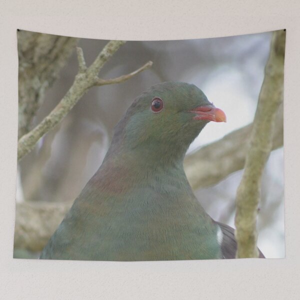 Item preview, One of a pair- New Zealand Wood Pigeon designed and sold by lizdomett.