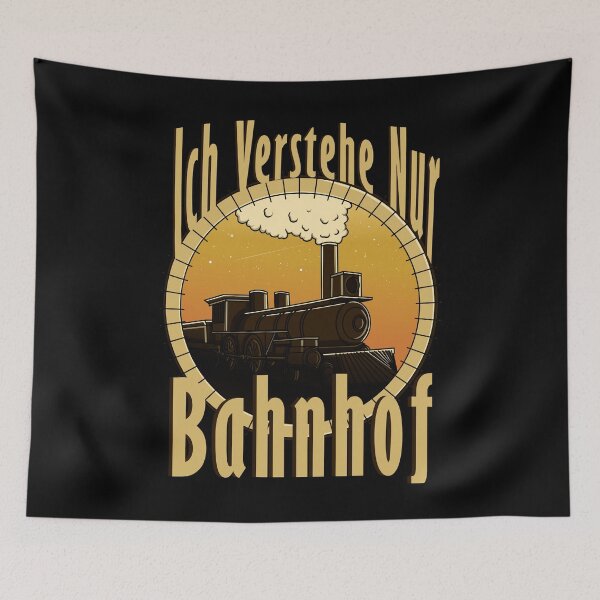 Item preview, I only understand Bahnhof Zug Schafner gift designed and sold by redshirtz.