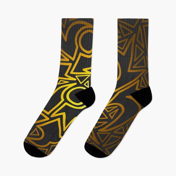 Item preview, Joopies - Gold and Black - Abstract Geometric Pattern of Dancers by Amanda M Lucas designed and sold by Amanda Lucas.