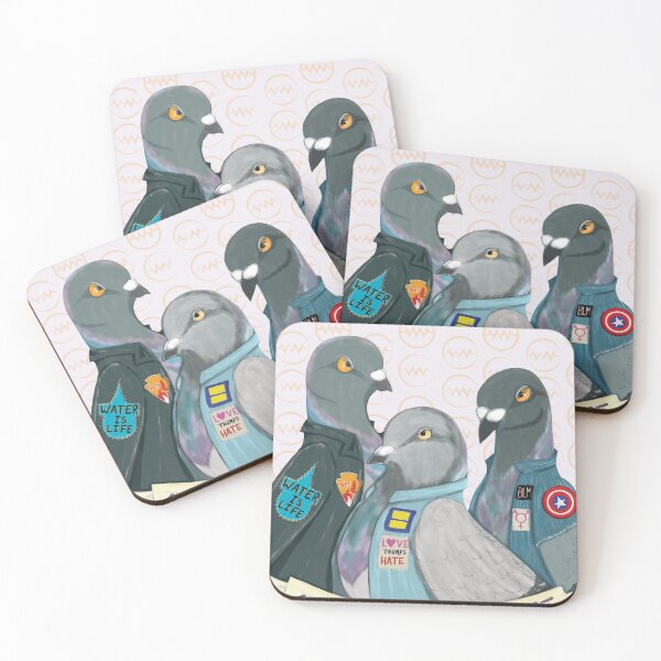 Item preview, Pigeons for Protest designed and sold by TessDrawsStuff.