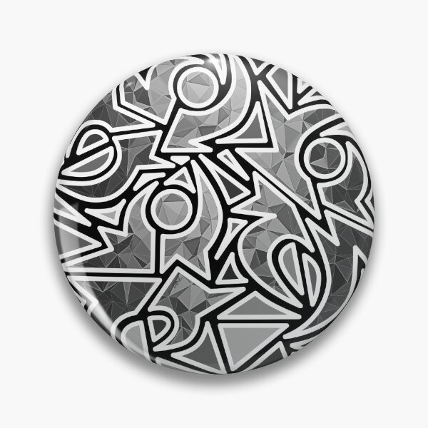 Item preview, Joopies ~ Black and White Dancing Fractals - Abstract Geometric Pattern of Dancers by Amanda M Lucas designed and sold by Amanda Lucas.