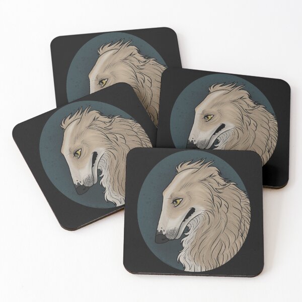 Item preview, Neotraditional Borzoi Portrait designed and sold by Laura Horrorshow.