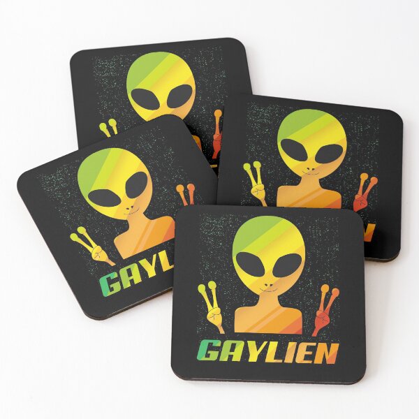 Item preview, Gaylien Alien Gay gay pride gift designed and sold by redshirtz.