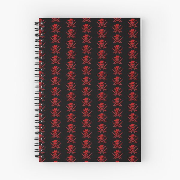 Item preview, Red Guy Fawkes Calico Jack Pirate Flag Jolly Roger Skull and Bones Graphic designed and sold by SpookshowDesign.