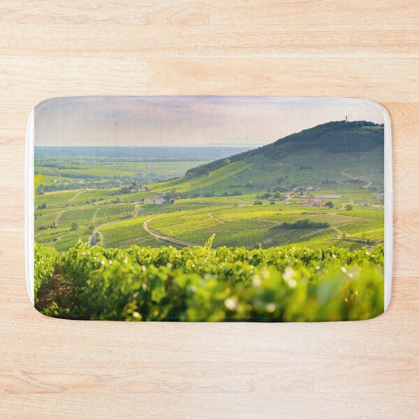 Item preview, Brouilly hill and vineyards with morning lights in Beaujolais land, France designed and sold by Gaël FONTAINE.