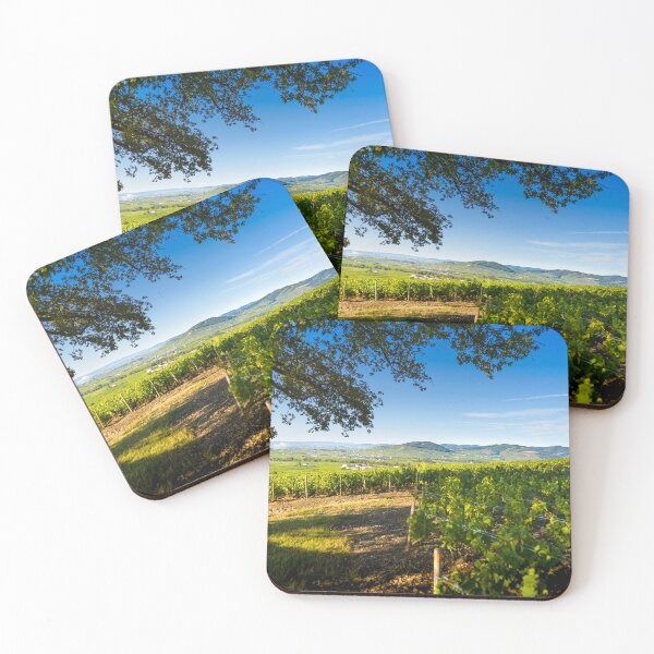 Item preview, Brouilly hill and vineyards with morning lights in Beaujolais land, France designed and sold by Gaël FONTAINE.
