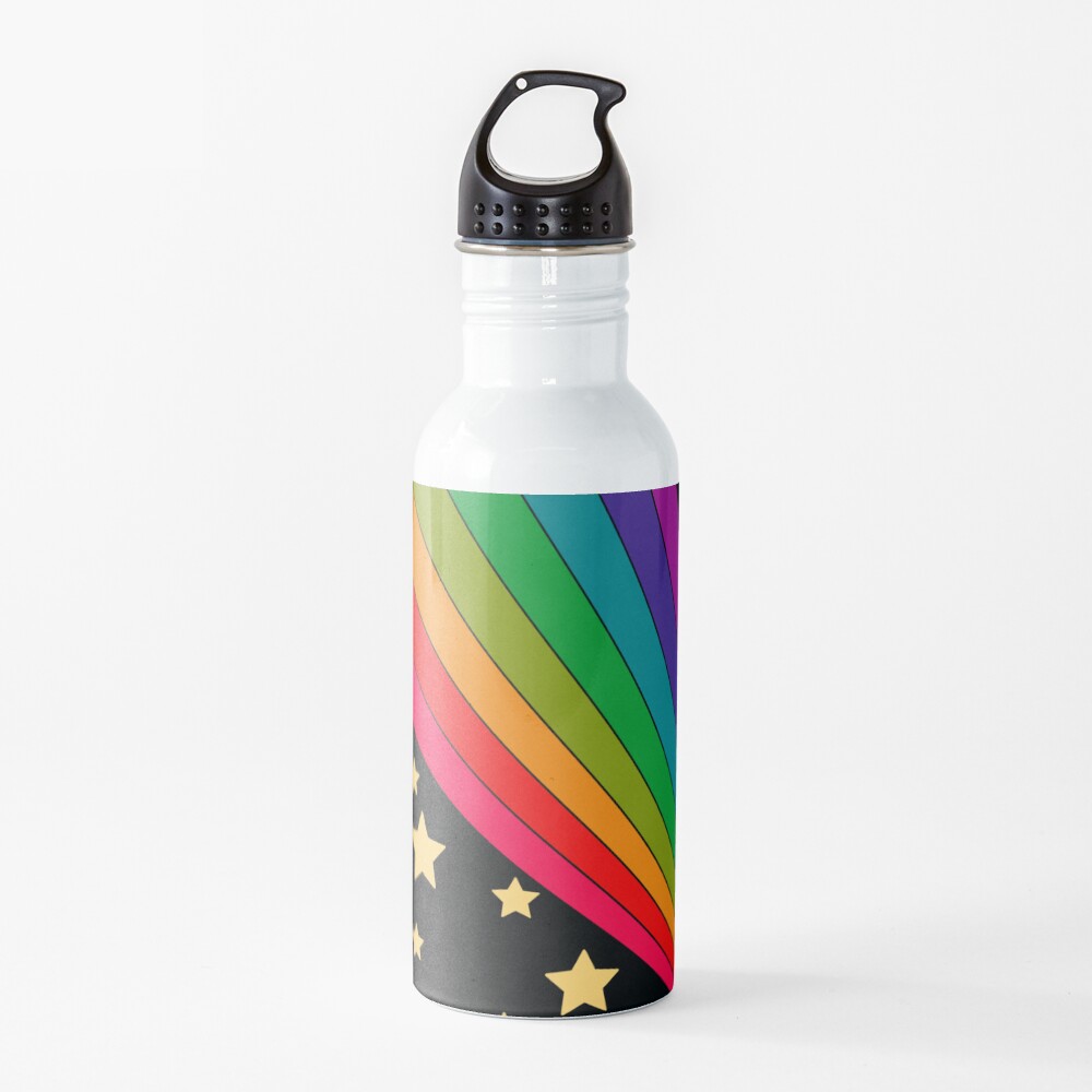 Stars and rainbow Water Bottle