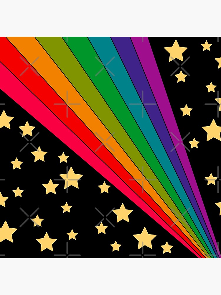 Stars and rainbow by MissPennyLane