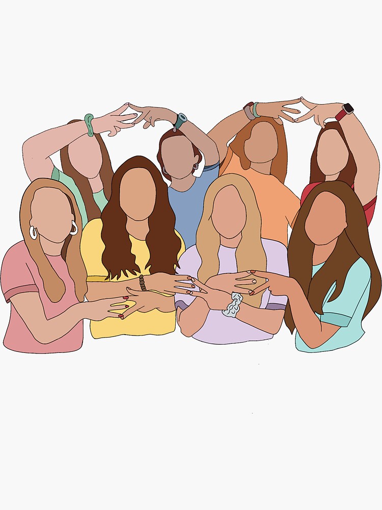 sigma alpha omega group photo Sticker