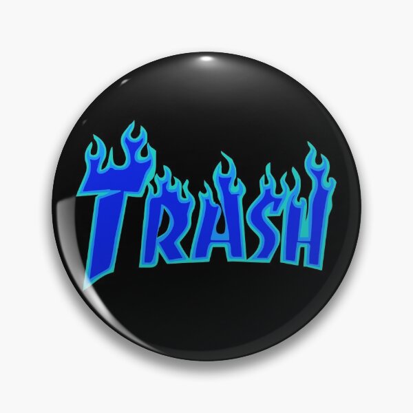 Artikelvorschau, TRASH BLUE FIRE DOPE SCHÖNES GESCHENK LUSTIG entworfen und verkauft von haroune rachid.