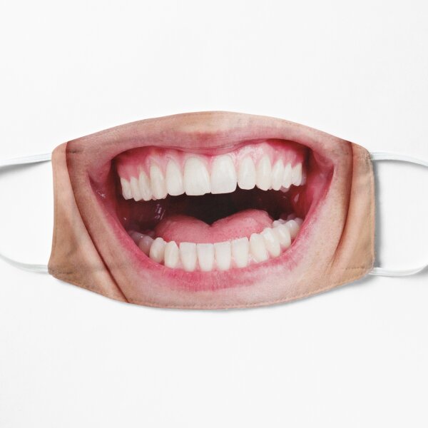 Funny Smile Face Masks | Redbubble