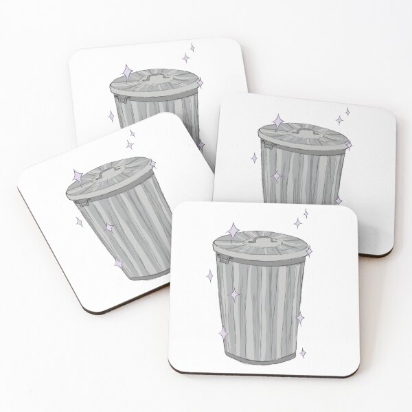 Item preview, Kawaii Trash Can designed and sold by TessDrawsStuff.