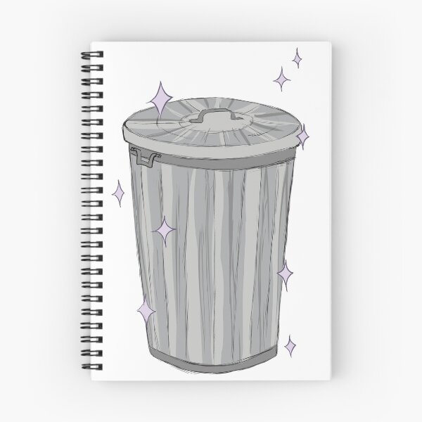 Item preview, Kawaii Trash Can designed and sold by TessDrawsStuff.