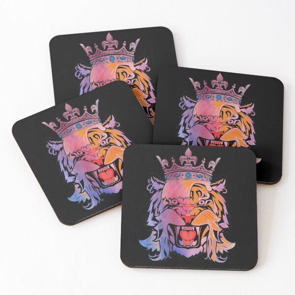 Item preview, King of Tigers (Color) designed and sold by OneEyedGuy.