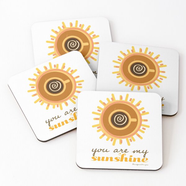 Item preview, Coffee: You Are My Sunshine designed and sold by barefacedgirl.