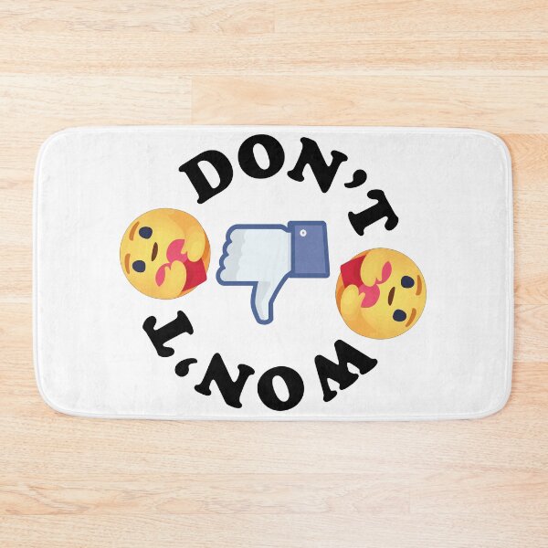 Item preview, Don't Care Won't Care React Emoji designed and sold by MotoringZen.