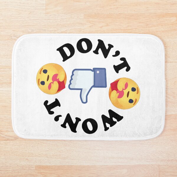Item preview, Don't Care Won't Care React Emoji designed and sold by MotoringZen.