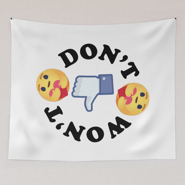 Item preview, Don't Care Won't Care React Emoji designed and sold by MotoringZen.