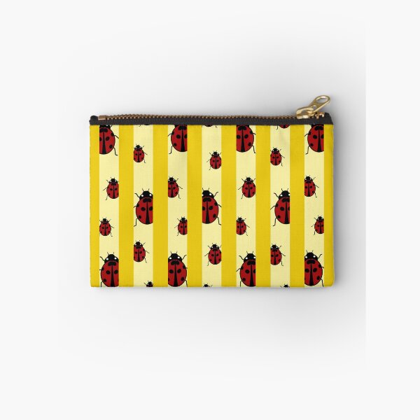 Item preview, Red Ladybird Horizontal Lines Yellow and Light Yellow designed and sold by ByJezie.