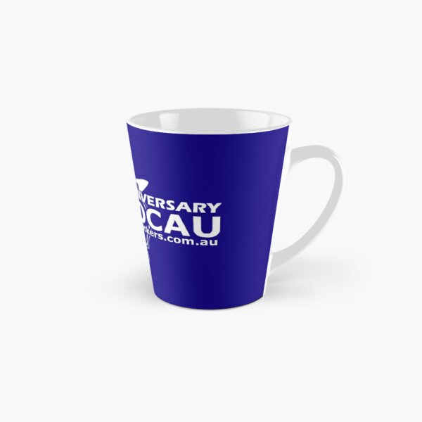 Aperçu de l'œuvre Tasse à logo unique bleu OCAU créée et vendue par OCAU.