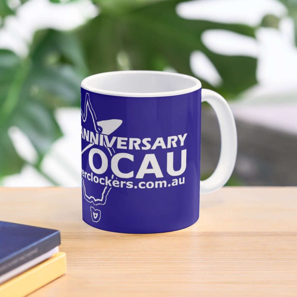 OCAU Blue Single Logo Mug Design Mug