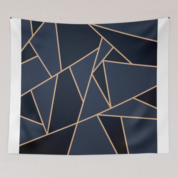 Item preview, Midnight Blue Art Deco Pattern designed and sold by BAYSTALT.
