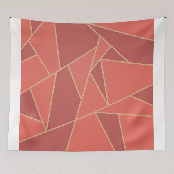 Item preview, Coral Art Deco Pattern designed and sold by BAYSTALT.