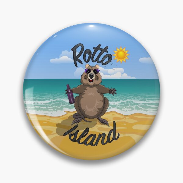 Item preview, Rotto Island - Rottnest Island Quokka on the Beach by Amanda M Lucas designed and sold by Amanda Lucas.