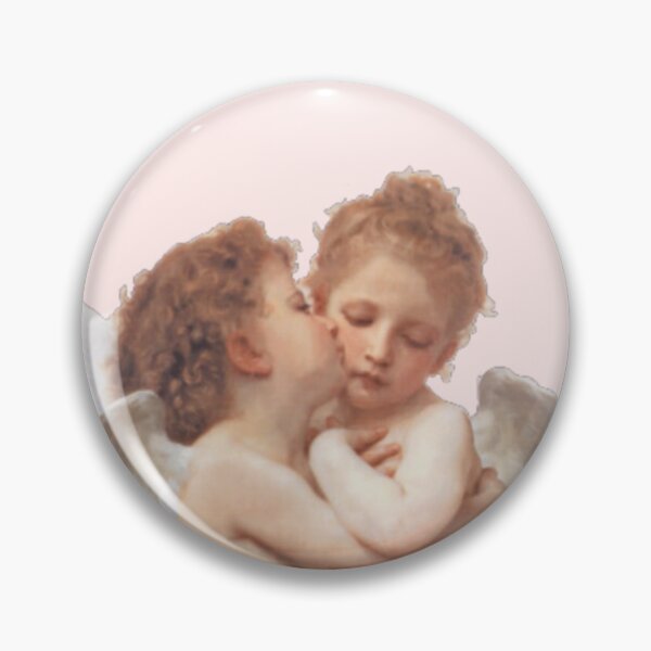 Item preview, renaissance angel babies smooch !!!! designed and sold by avery1776.
