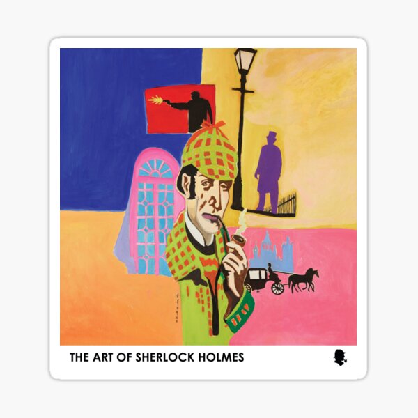 Art Of Sherlock Franano Sticker