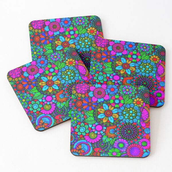 Item preview, Abstract Flowers designed and sold by Mark J Dunn.