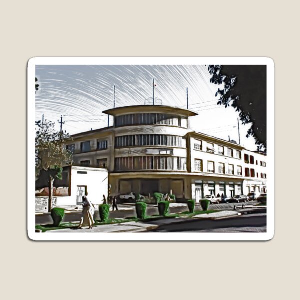 Item preview, former Government Building, Asmara designed and sold by David Thompson.